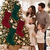MTRICHSHOP 6PACK Christmas Stockings,18Inches Large Cable Knitted Stockings