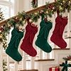 MTRICHSHOP 6PACK Christmas Stockings,18Inches Large Cable Knitted Stockings